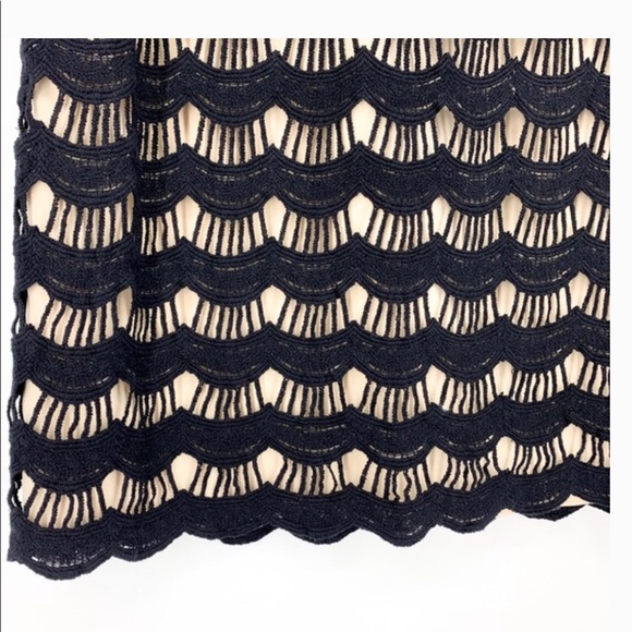 KATE SPADE Virginia Gold & Black Lace Dress - Picture 9 of 10